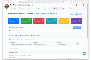 Screenshot showing the various build tools