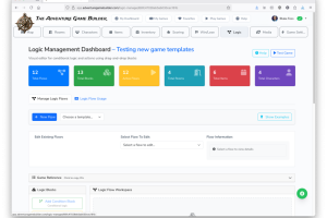 Screenshot showing the various build tools