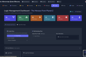 The Adventure Game Builder's new User Interface