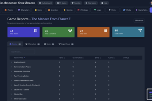 The Adventure Game Builder's new User Interface